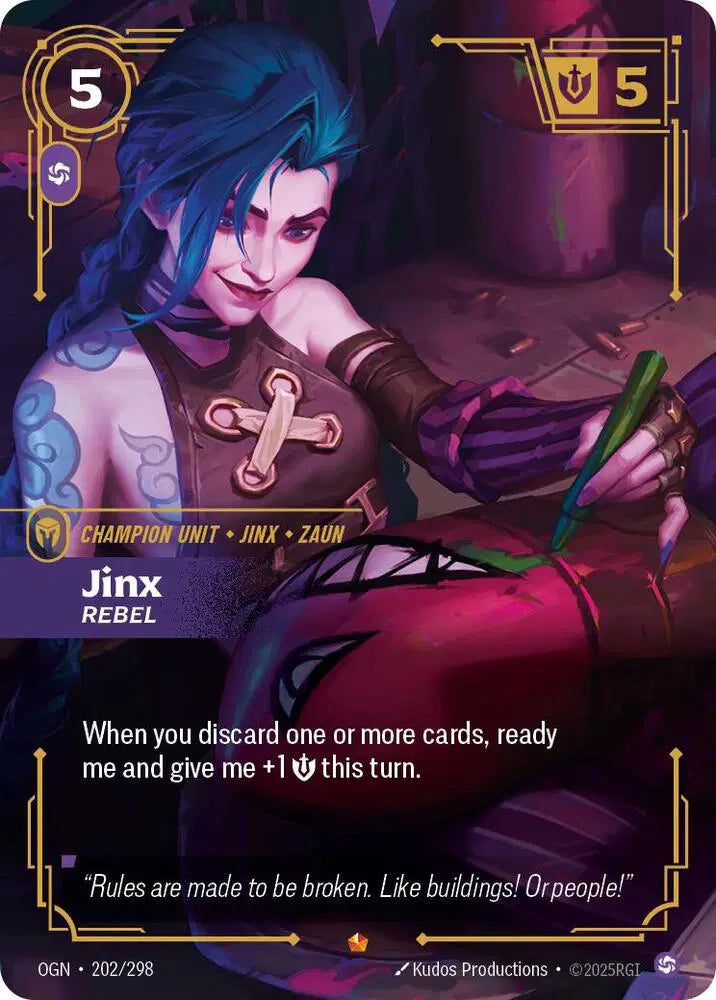 Jinx - Rebel - 202/298 - Origins