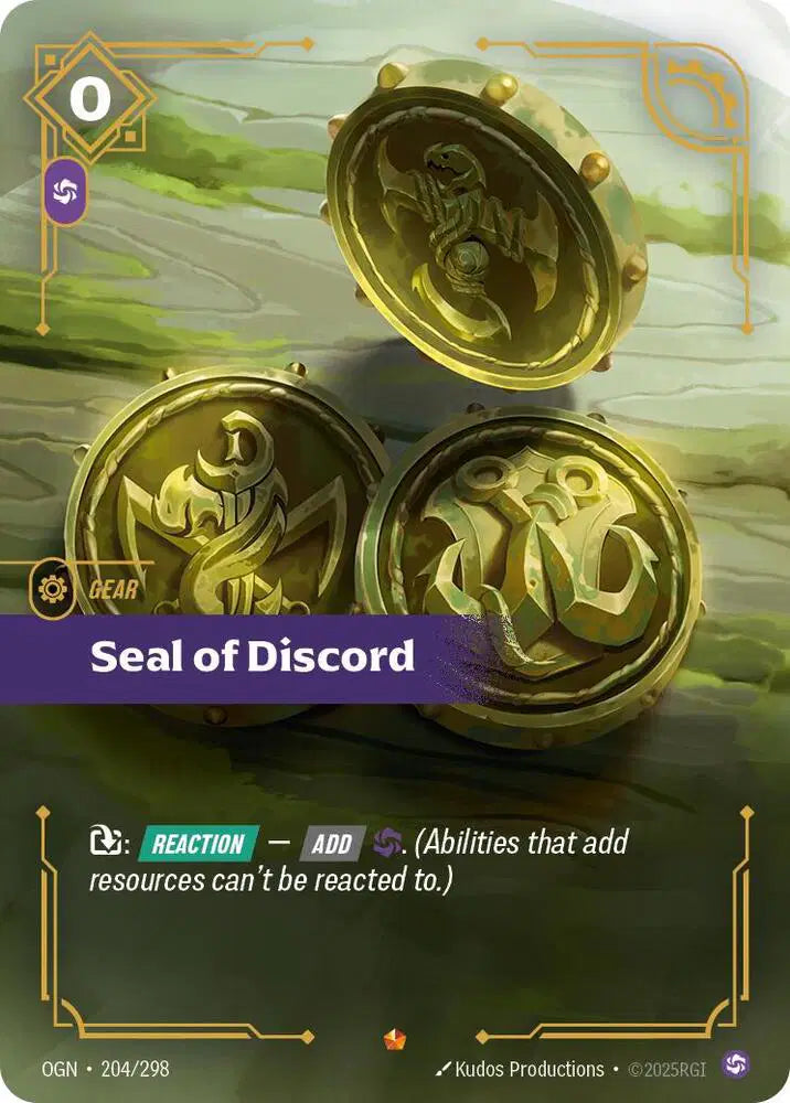 Seal of Discord - 204/298 - Origins