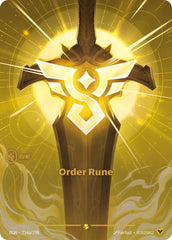 Order Rune (Alternate Art) - 214a/298 - Origins