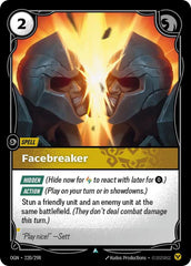 Facebreaker - 220/298 - Origins