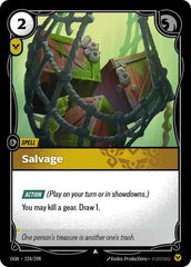 Salvage - 224/298 - Origins