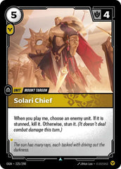 Solari Chief - 225/298 - Origins