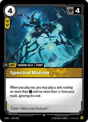 Spectral Matron - 226/298 - Origins