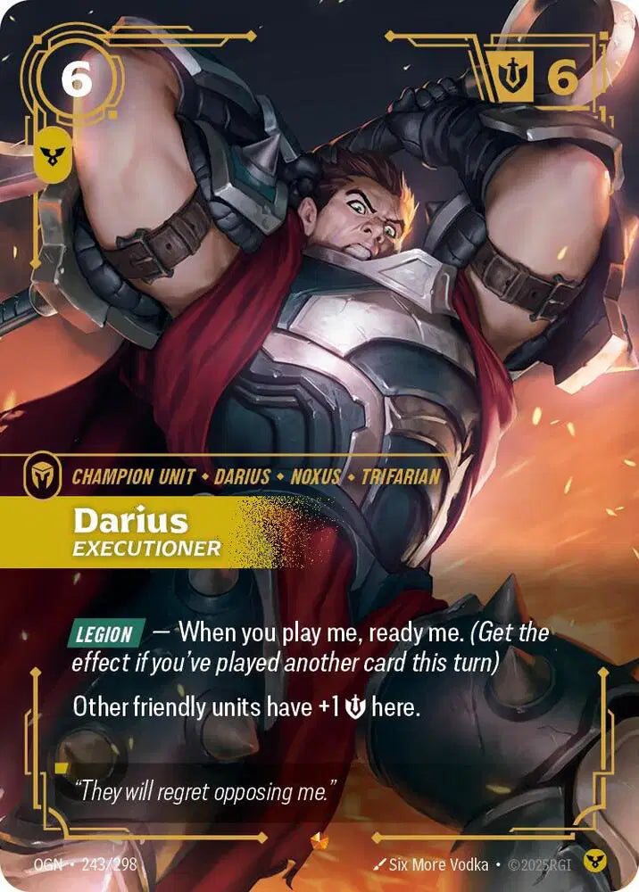 Darius - Executioner - 243/298 - Origins