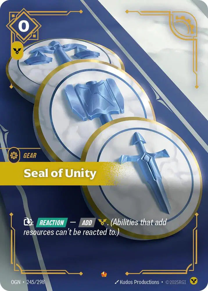 Seal of Unity - 245/298 - Origins