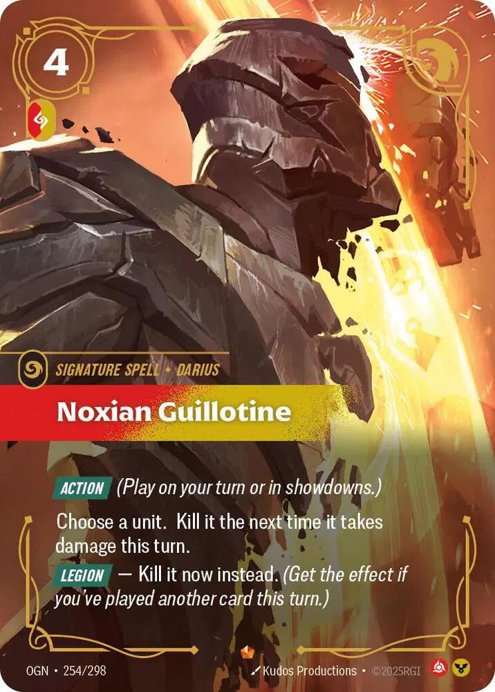 Noxian Guillotine - 254/298 - Origins