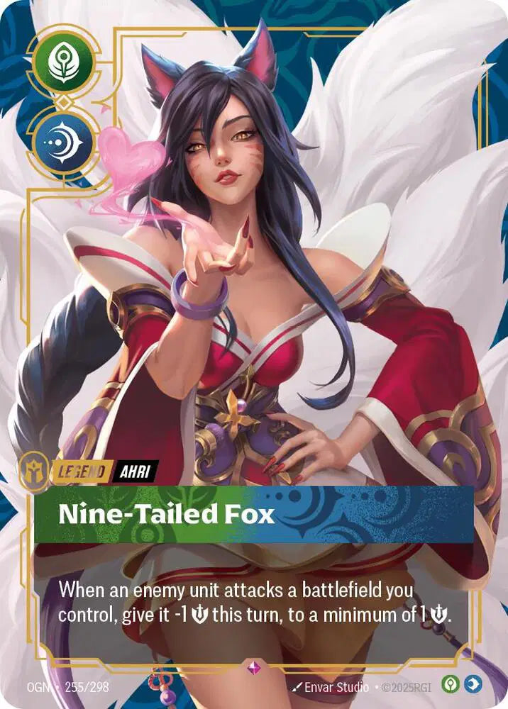 Ahri - Nine-Tailed Fox - 255/298 - Origins