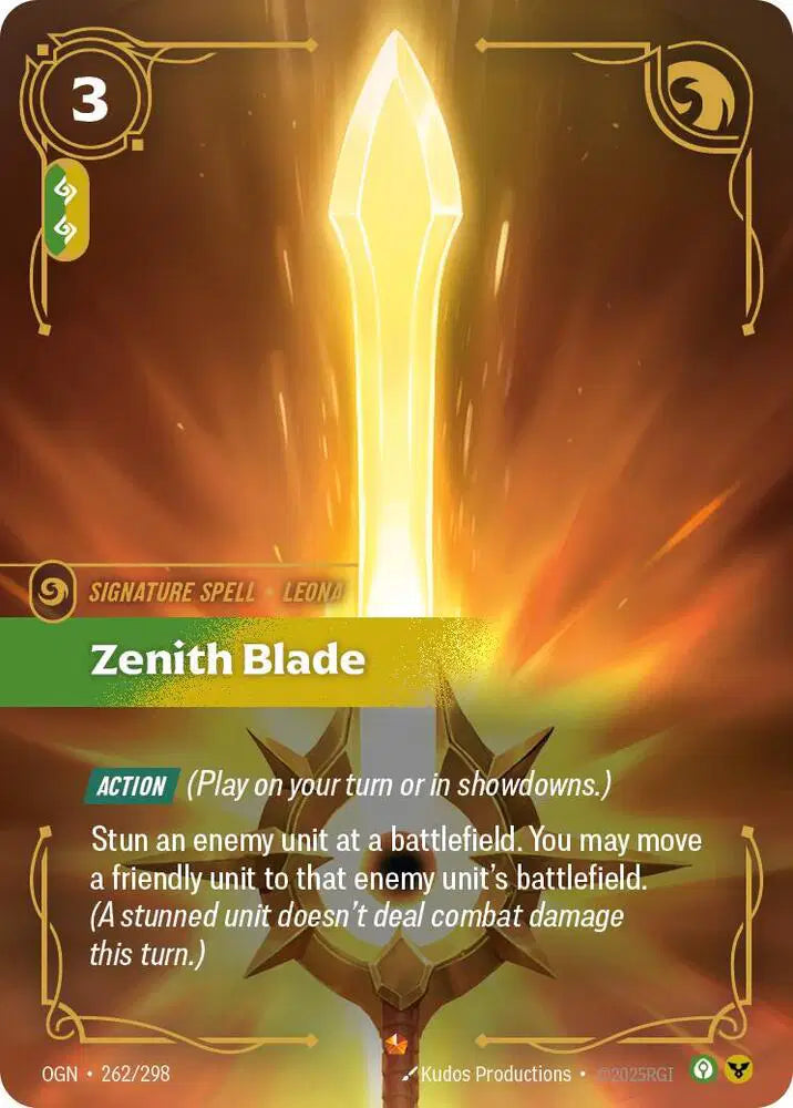 Zenith Blade - 262/298 - Origins