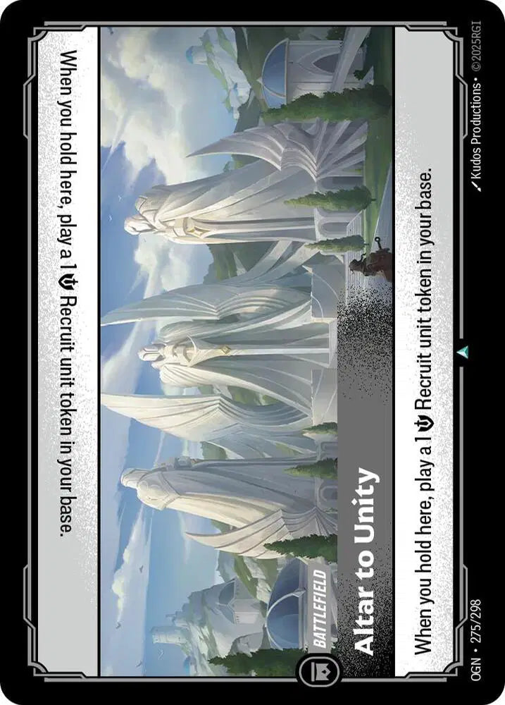 Altar to Unity - 275/298 - Origins
