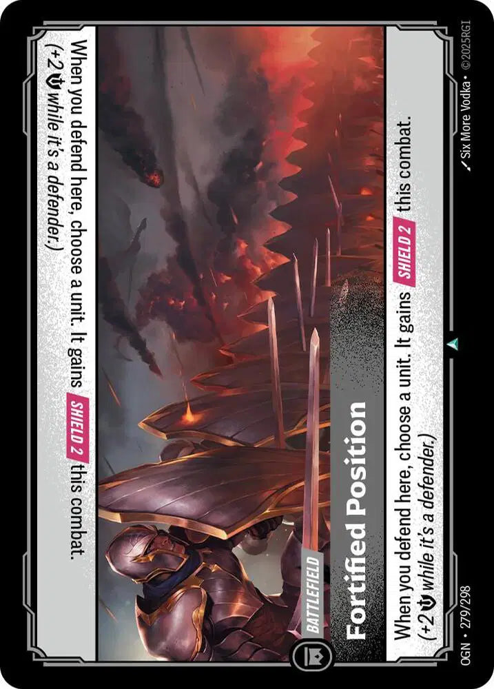 Fortified Position - 279/298 - Origins