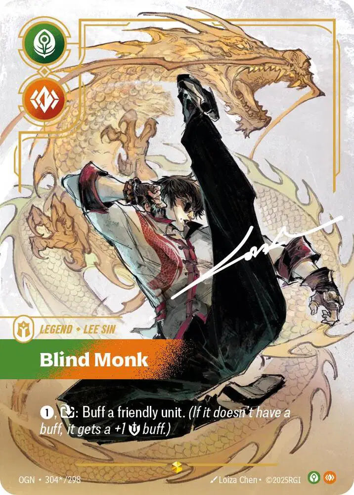 Lee Sin - Blind Monk (Alternate Art) - 304*/298 - Origins