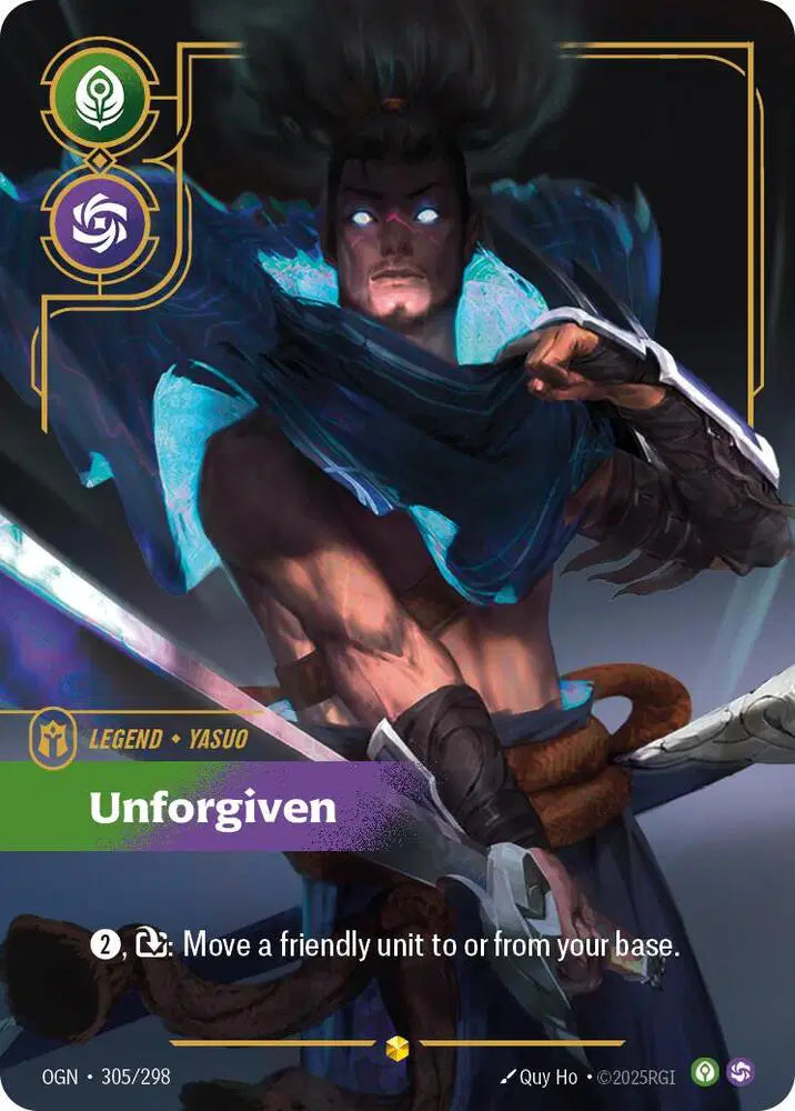 Yasuo - Unforgiven (Overnumbered) - 305/298 - Origins