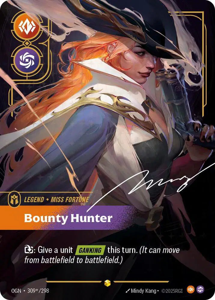 Miss Fortune - Bounty Hunter (Alternate Art) - 309*/298 - Origins