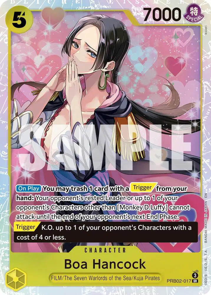 Boa Hancock - PRB02-017 - Premium Booster -The Best- Vol. 2