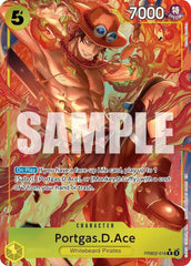 Portgas.D.Ace - PRB02-018 (Alternate Art) - PRB02-018 - Premium Booster -The Best- Vol. 2