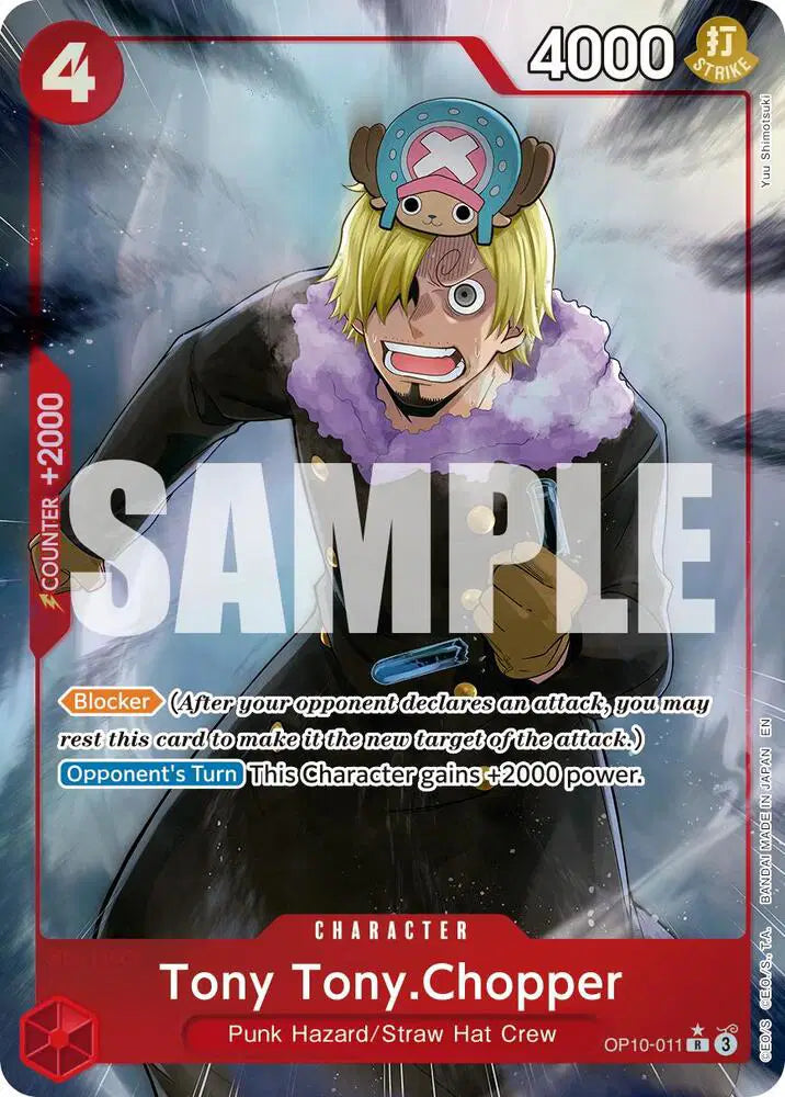 Tony Tony.Chopper (Alternate Art) - OP10-011 - Premium Booster -The Best- Vol. 2