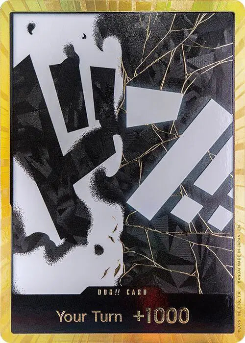 DON!! Card (Teach) (Gold) - N/A - Premium Booster -The Best- Vol. 2