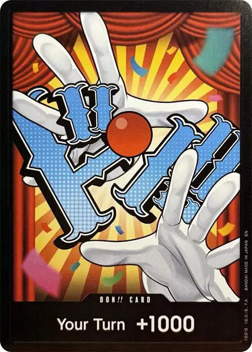 DON!! Card (Buggy) - N/A - Premium Booster -The Best- Vol. 2