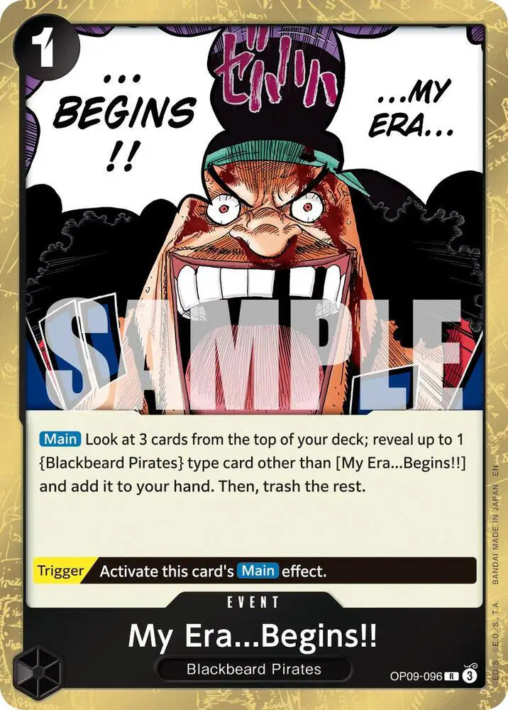 My Era...Begins!! (Reprint) - OP09-096 - Premium Booster -The Best- Vol. 2