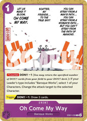 Oh Come My Way (Reprint) - EB01-038 - Premium Booster -The Best- Vol. 2