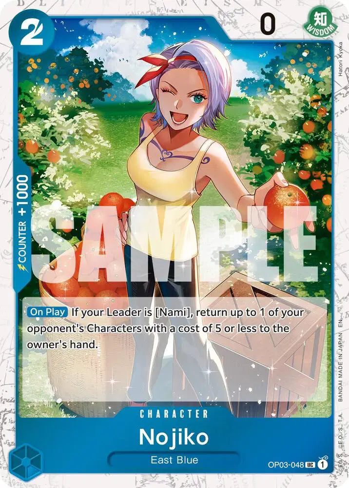 Nojiko (Pirate Foil) - OP03-048 - Premium Booster -The Best- Vol. 2