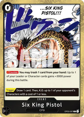 Six King Pistol (Reprint) - OP03-097 - Premium Booster -The Best- Vol. 2