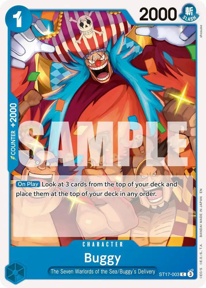 Buggy - ST17-003 (Reprint) - ST17-003 - Premium Booster -The Best- Vol. 2