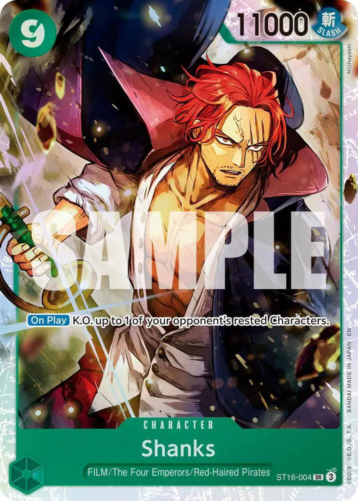 Shanks - ST16-004 (Reprint) - ST16-004 - Premium Booster -The Best- Vol. 2