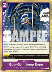 Gum-Gum Jump Rope (Pirate Foil) - OP09-079 - Premium Booster -The Best- Vol. 2