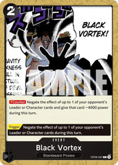 Black Vortex (Reprint) - OP09-097 - Premium Booster -The Best- Vol. 2