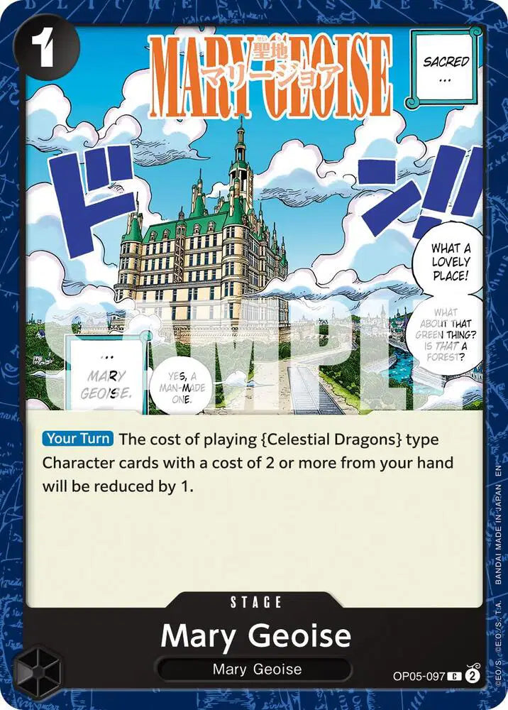 Mary Geoise (Reprint) - OP05-097 - Premium Booster -The Best- Vol. 2