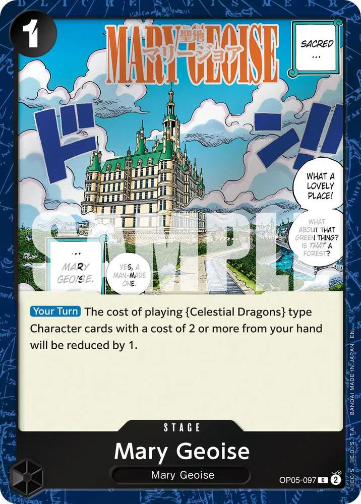 Mary Geoise (Pirate Foil) - OP05-097 - Premium Booster -The Best- Vol. 2