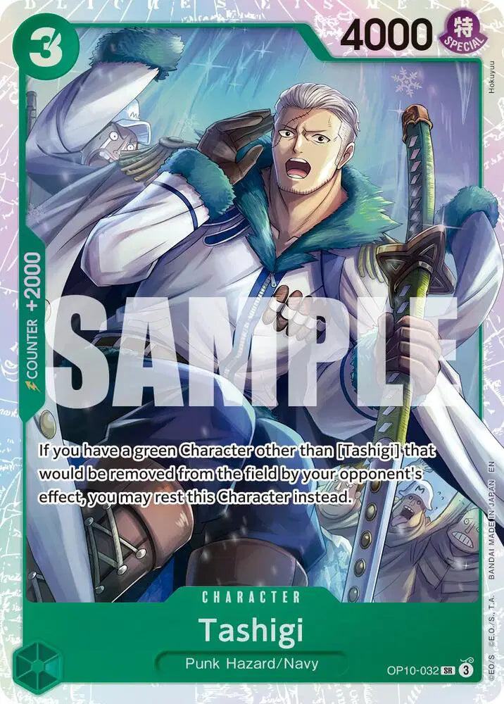 Tashigi (Reprint) - OP10-032 - Premium Booster -The Best- Vol. 2