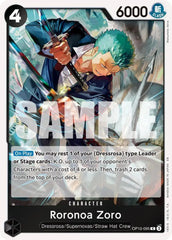Roronoa Zoro - OP10-095 (Reprint) - OP10-095 - Premium Booster -The Best- Vol. 2