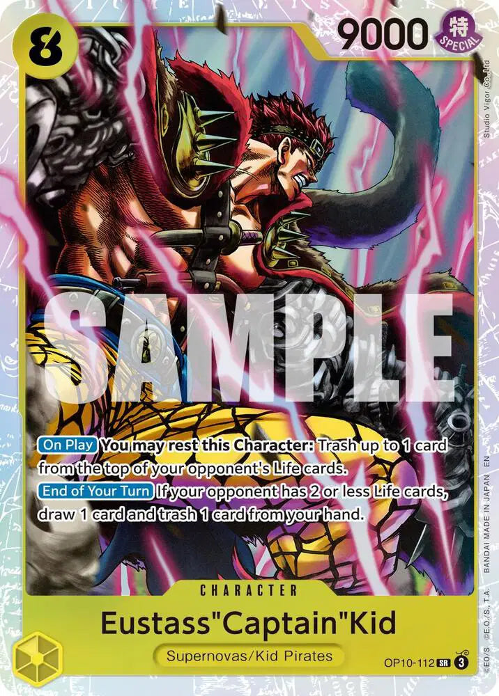 Eustass"Captain"Kid (Reprint) - OP10-112 - Premium Booster -The Best- Vol. 2