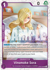 Vinsmoke Sora (Pirate Foil) - OP06-063 - Premium Booster -The Best- Vol. 2