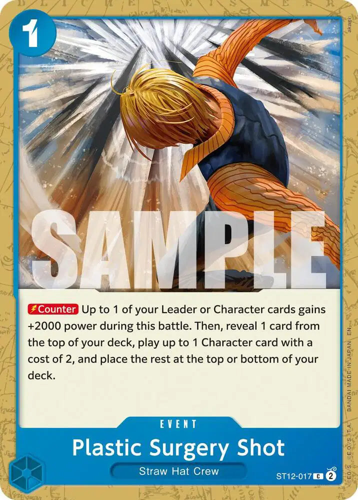 Plastic Surgery Shot - ST12-017 (Reprint) - ST12-017 - Premium Booster -The Best- Vol. 2