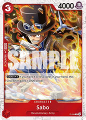 Sabo - P-044 (Pirate Foil) - P-044 - Premium Booster -The Best- Vol. 2