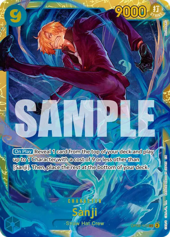 Sanji - OP06-119 (Reprint) - OP06-119 - Premium Booster -The Best- Vol. 2