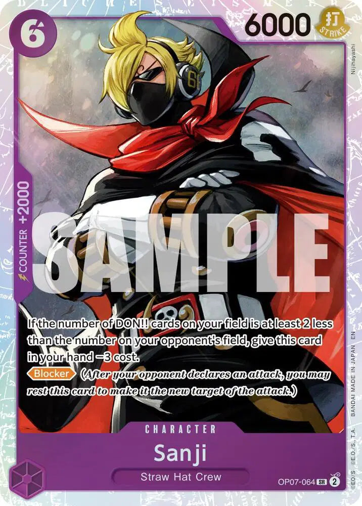 Sanji (Reprint) - OP07-064 - Premium Booster -The Best- Vol. 2