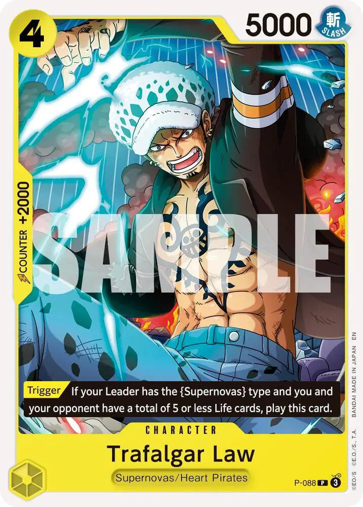Trafalgar Law - P-088 (Reprint) - P-088 - Premium Booster -The Best- Vol. 2