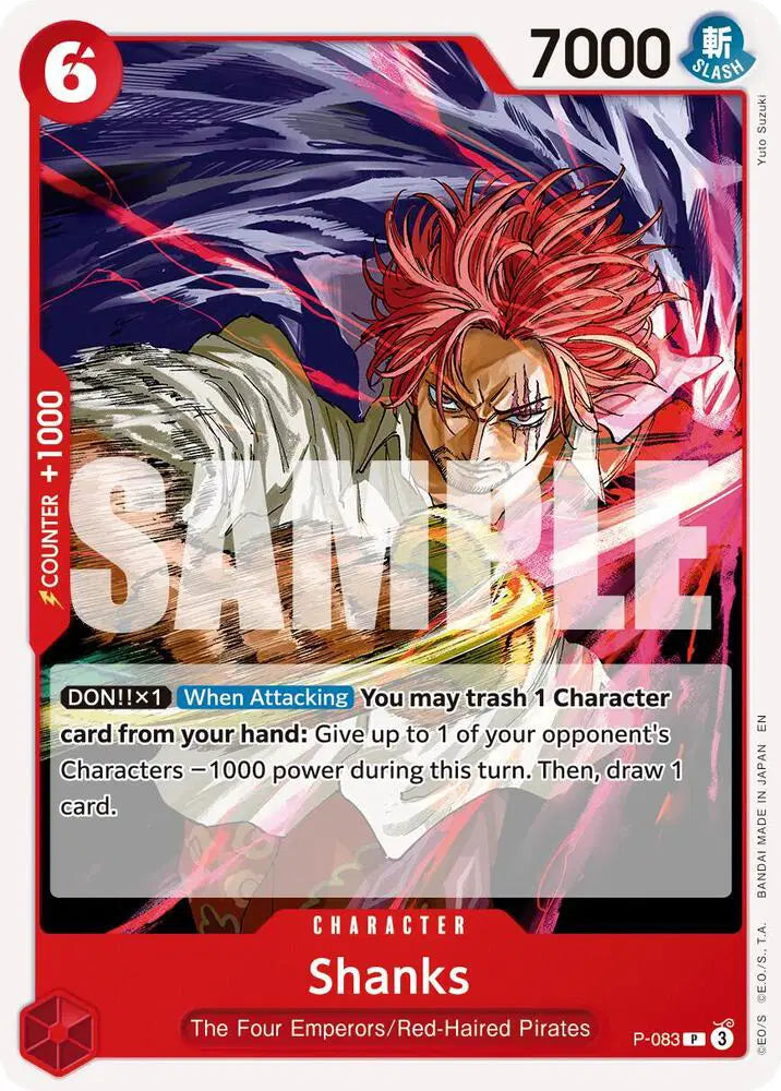 Shanks - P-083 (Reprint) - P-083 - Premium Booster -The Best- Vol. 2
