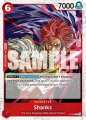 Shanks - P-083 (Pirate Foil) - P-083 - Premium Booster -The Best- Vol. 2