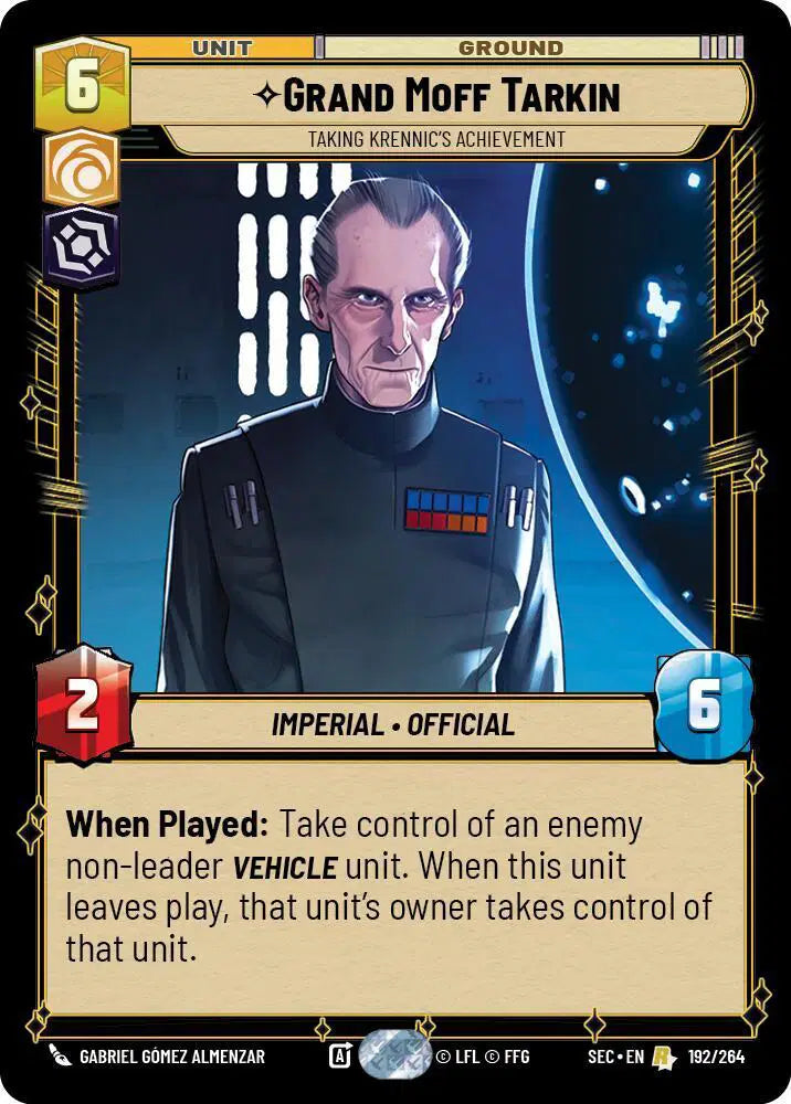 Grand Moff Tarkin - Taking Krennic's Achievement - SEC-192 - Secrets of Power