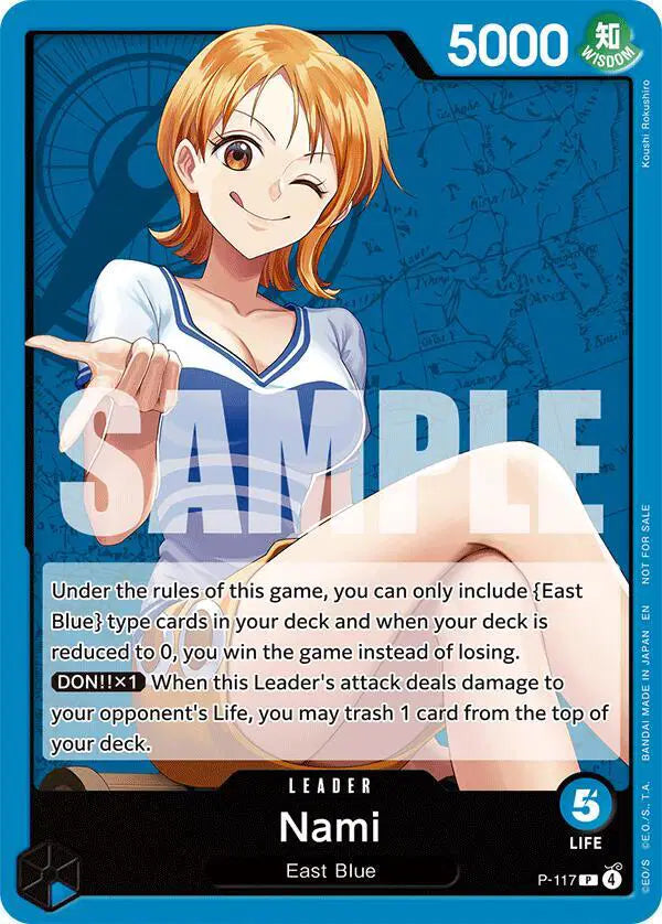 Nami - P-117 - P-117 - One Piece Promotion Cards