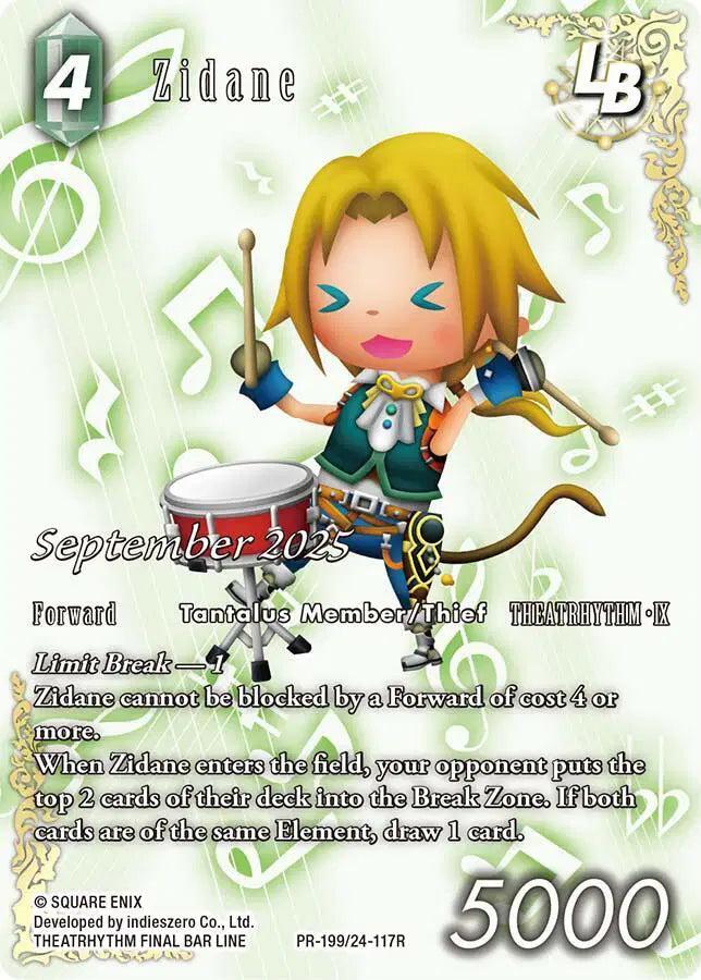Zidane LB (PR-199/24-117R) - PR-199/24-117R - FF: Promo Cards
