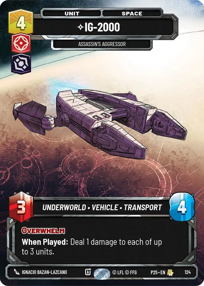 IG-2000 - Assassin's Aggressor - 124 - Sector and Regional Promos: Season 1