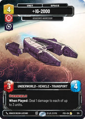 IG-2000 - Assassin's Aggressor - 124 - Sector and Regional Promos: Season 1