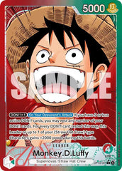 Monkey.D.Luffy (001) (Alternate Art) - OP13-001 - Carrying On His Will