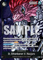 St. Ethanbaron V. Nusjuro (Alternate Art) - OP13-080 - Carrying On His Will